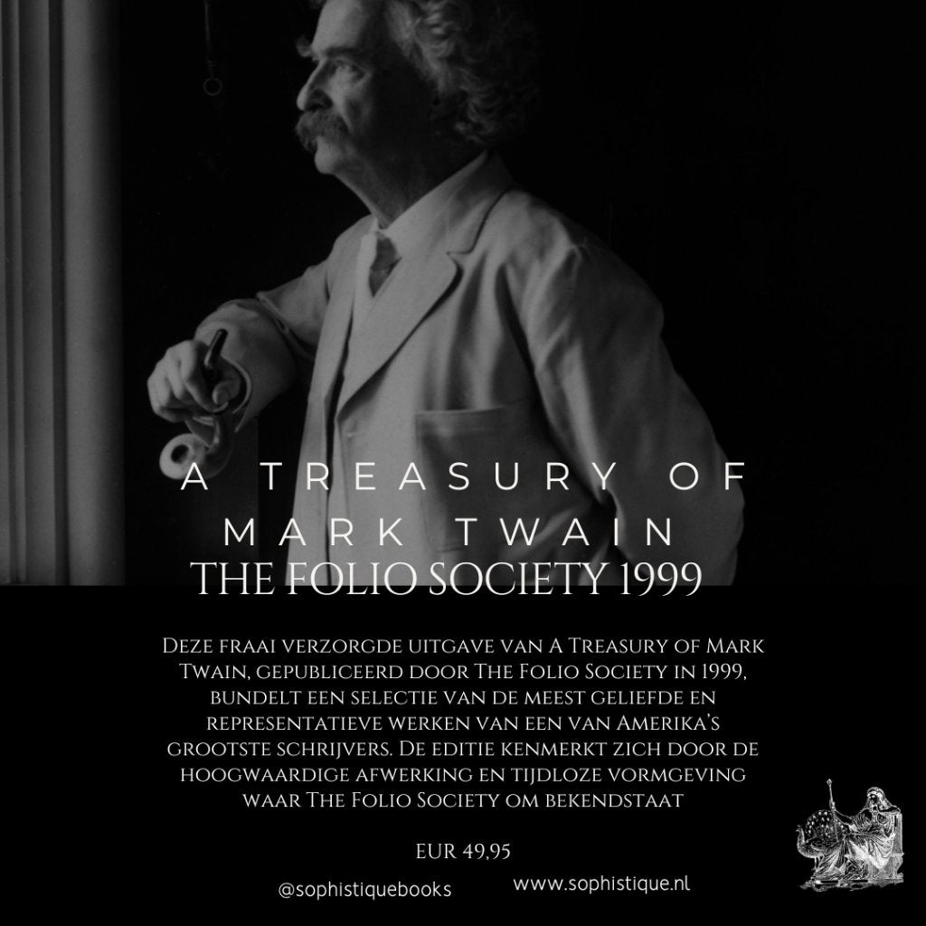 A Treasury of Mark Twain The Folio Society 1999 | EUR 49,95, Boeken, Ophalen of Verzenden, Zo goed als nieuw