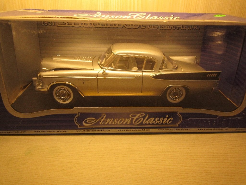 Anson Classic 1957 Studebaker Golden Hawk Modelauto, Ophalen of Verzenden, Nieuw, Auto, Overige merken
