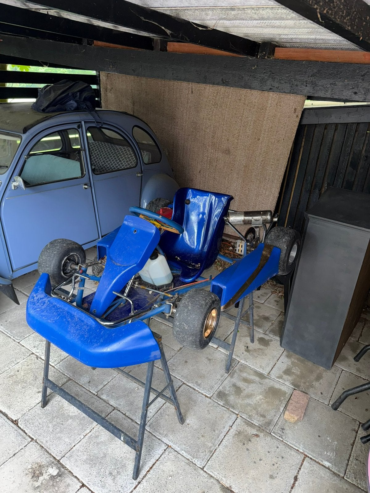60cc 2 takt kinder kart, Ophalen, Zo goed als nieuw