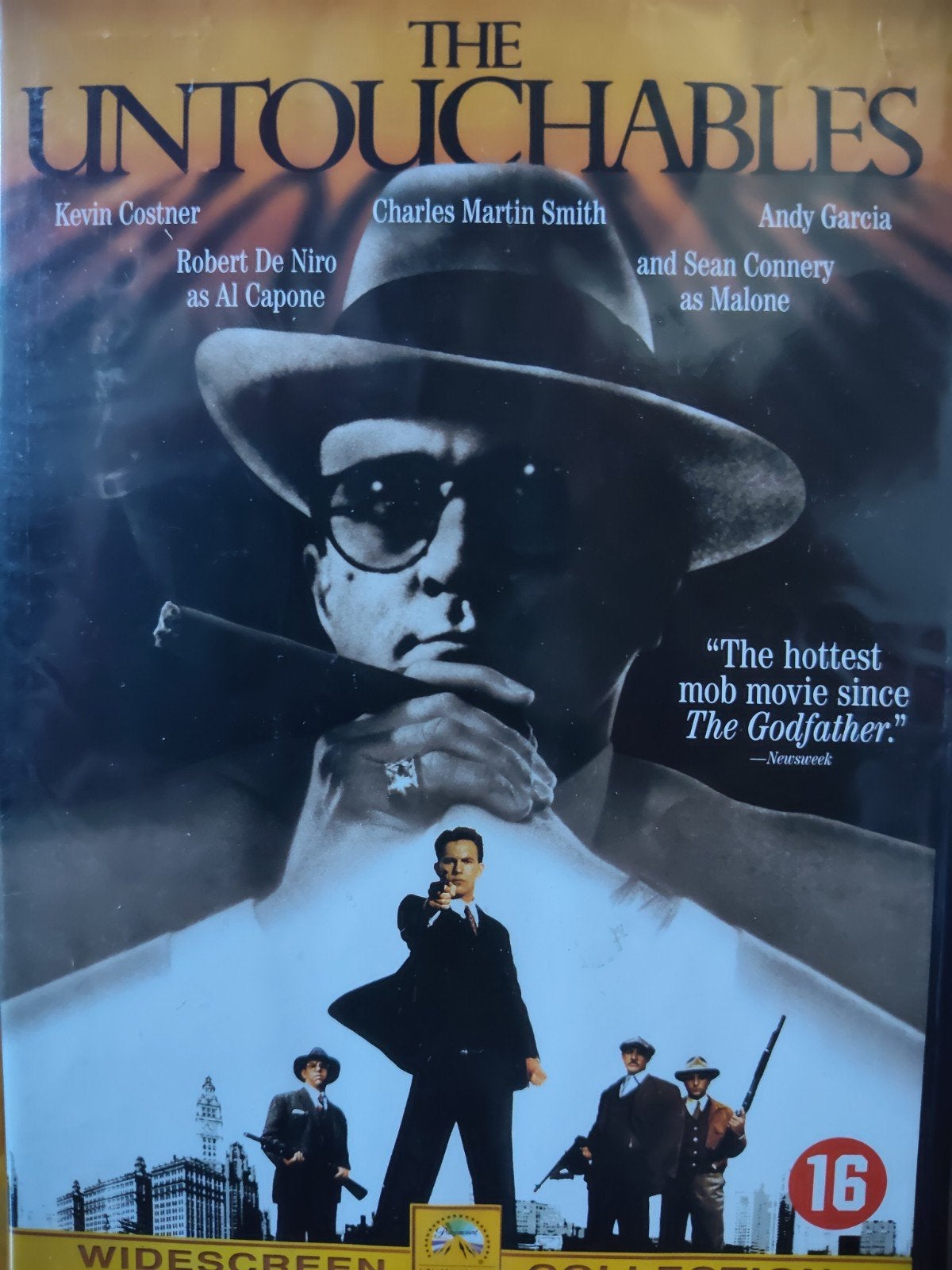 The Untouchables Dvd NL ZGAN Kevin Costner Sean Connery, Vanaf 16 jaar, Inclusief doosje, Nederlands, Ophalen of Verzenden