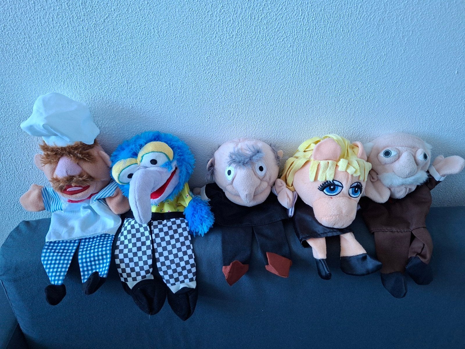 te koop aan geboden diverse muppethandpoppen., Ophalen, Zo goed als nieuw