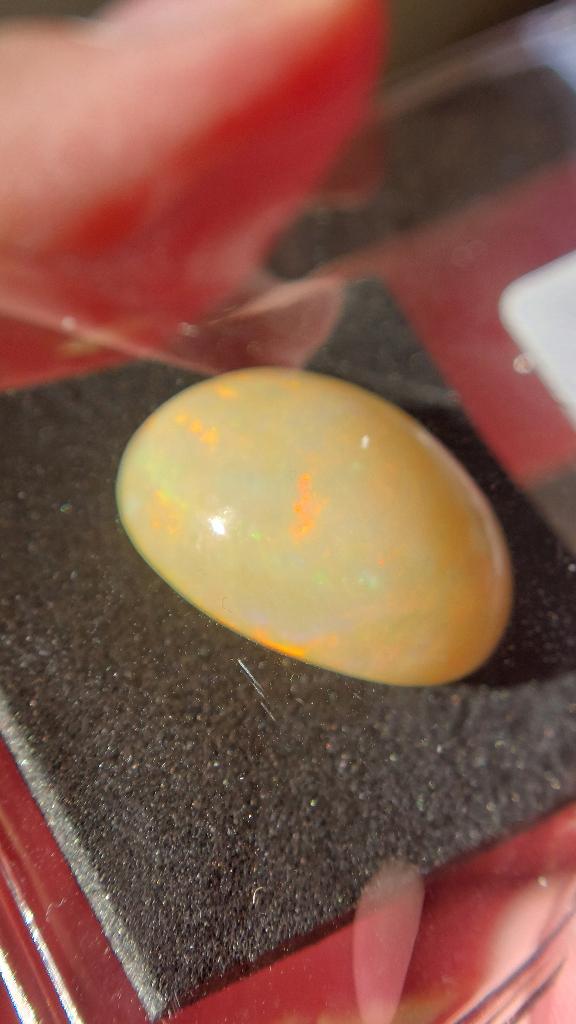 Natuurlijke Welo Opaal 11.67 ct - IGE Sealed + Certificaat, Sieraden, Tassen en Uiterlijk, Edelstenen, Ophalen of Verzenden, Nieuw
