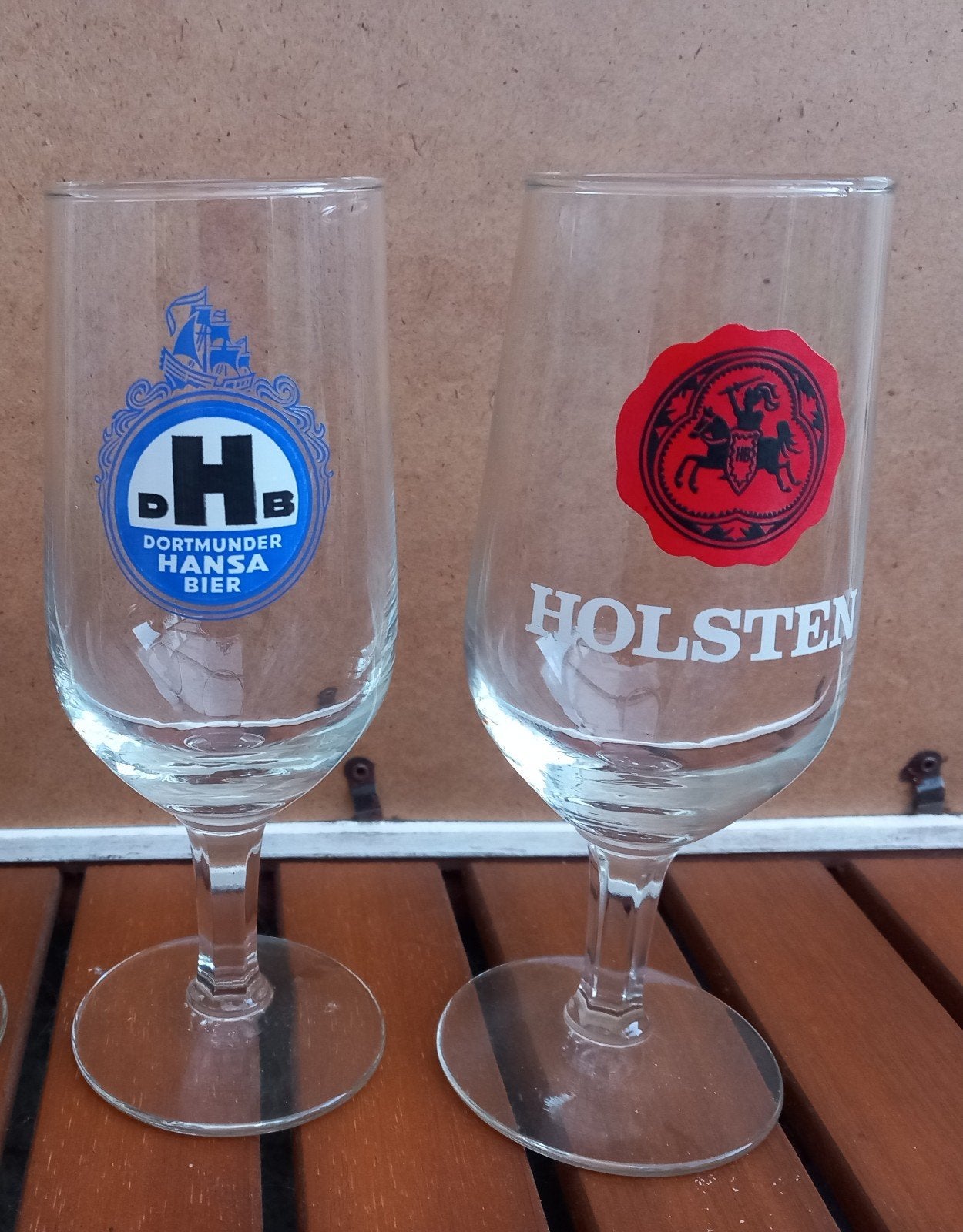 Set van 6 diverse bierglazen, Ophalen of Verzenden, Nieuw, Bierglas