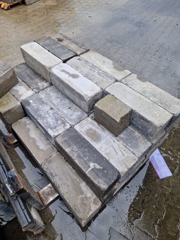 Restpartij Blockstone 15x15x45 Gothic, Blok, Ophalen of Verzenden, Zo goed als nieuw, Minder dan 25 cm