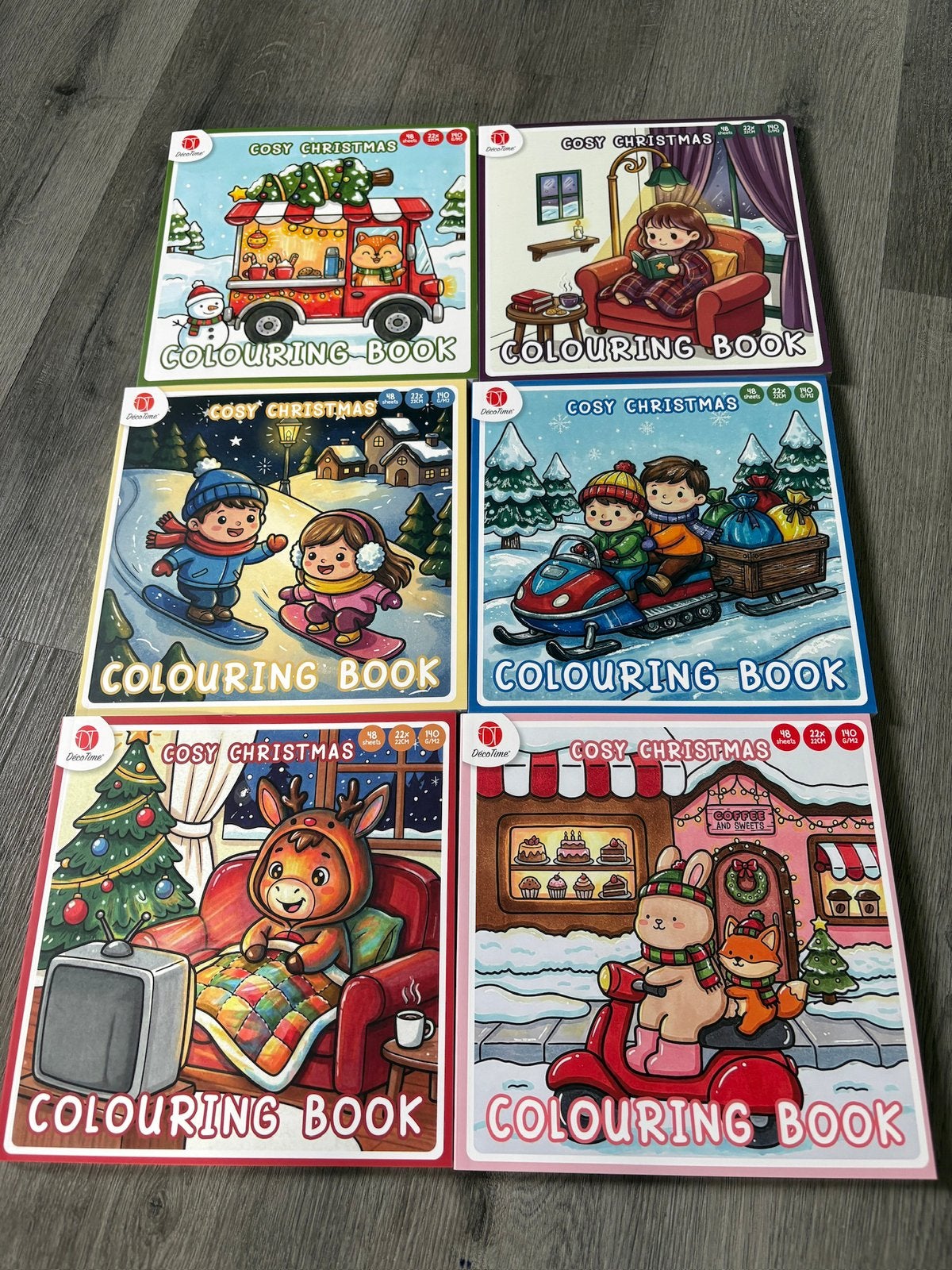 Cozy christmas kleurboekjes, Ophalen of Verzenden, Nieuw, Overige typen