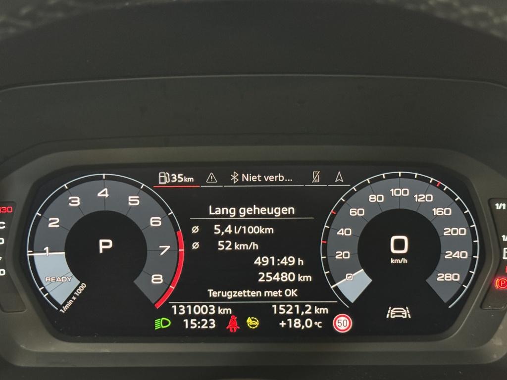 Audi A3 Sportback 30TFSI Aut. Advanced ed/Adapt cruise/Clima, Auto's, Audi, Automaat, Stof, Gebruikt, Euro 6