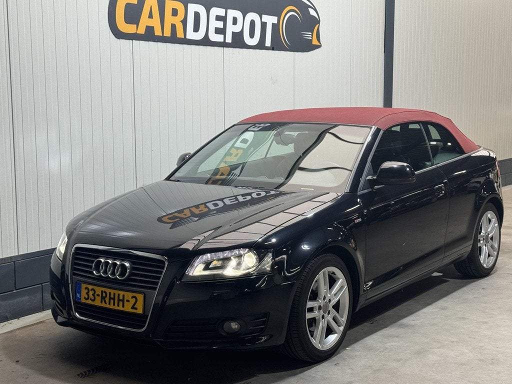 Audi A3 Cabriolet 1.8 TFSI S-edition, Auto's, Audi, Voorwielaandrijving, 15 km/l, Gebruikt, Zwart