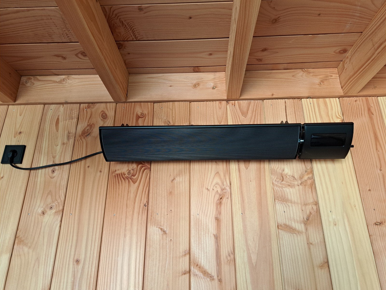 Terrasverwarmer met afstandsbediening. Bieden., Ophalen