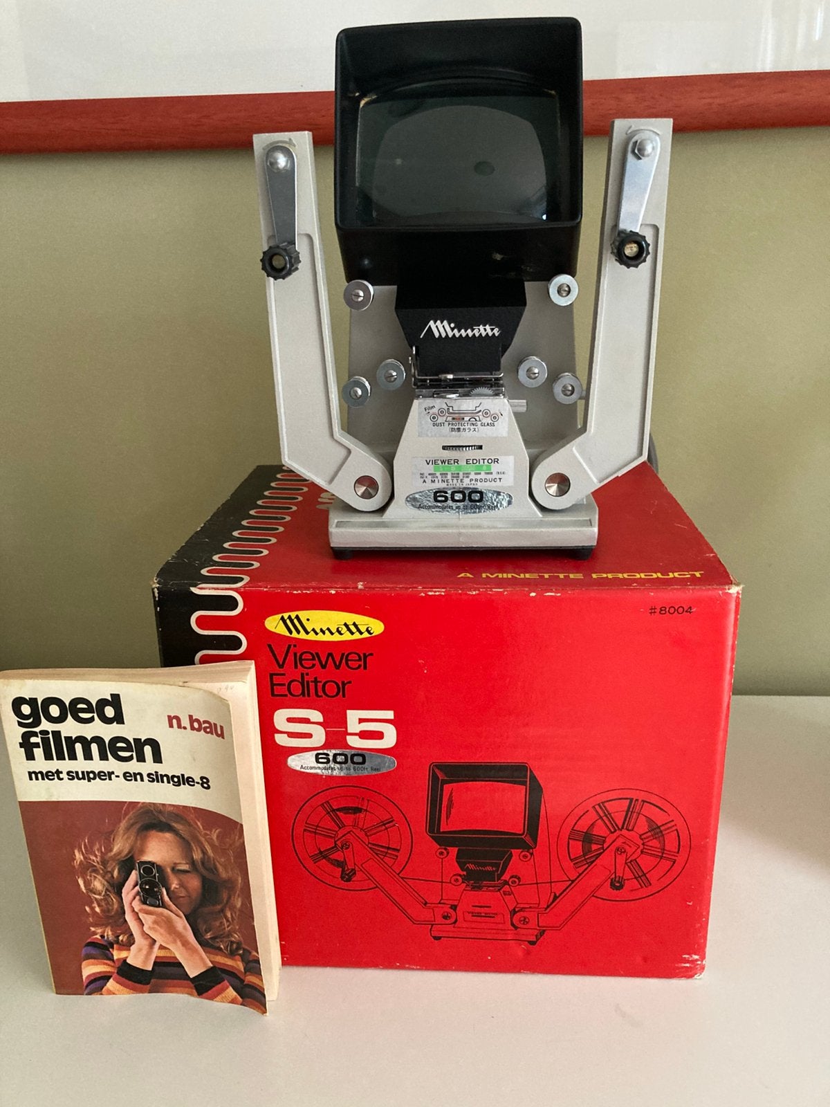 Minetti Viewer Editor S -5, Ophalen of Verzenden, 8mm film