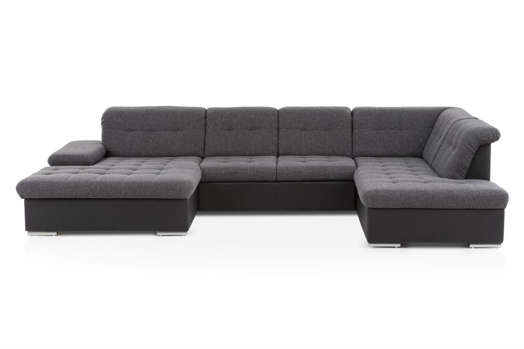 Nieuwe mega Ubank met bed en opberg diverse kleuren/stoffen, Ophalen of Verzenden, Nieuw, 150 cm of meer, Vierpersoons of meer