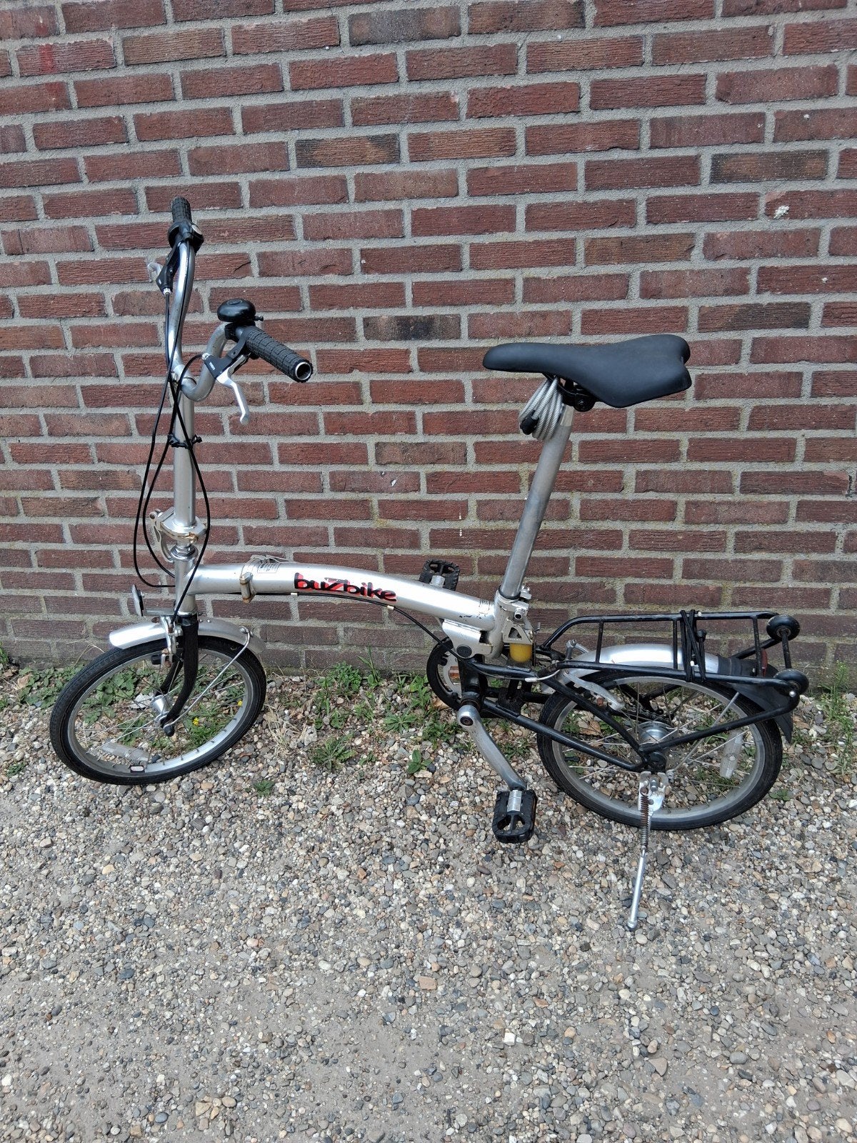 BuZbike vouwfiets - Compact en functioneel, Fietsen en Brommers, Fietsen | Vouwfietsen, Ophalen, Velgrem, 14 tot 16 inch, Versnellingen