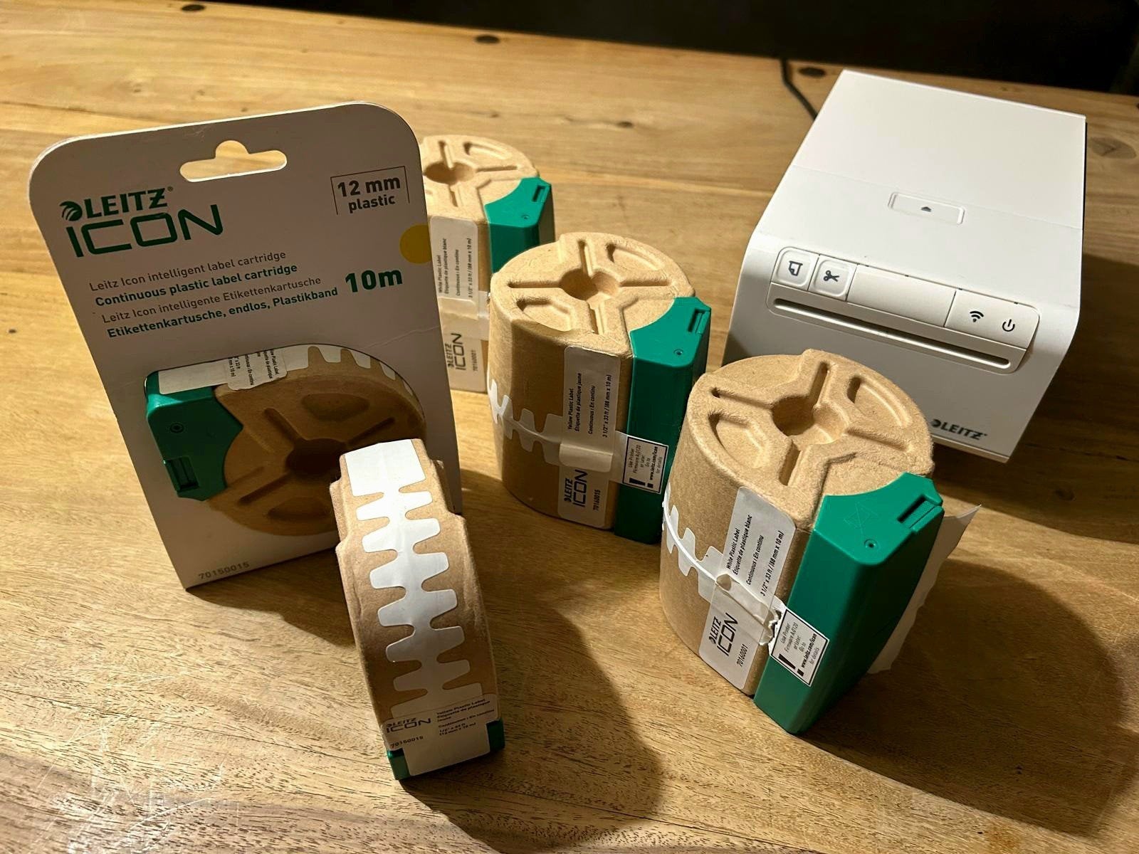 Leitz Icon Labelprinter met diverse labelcartridges, Printer, Draadloos, Ophalen of Verzenden, Zo goed als nieuw