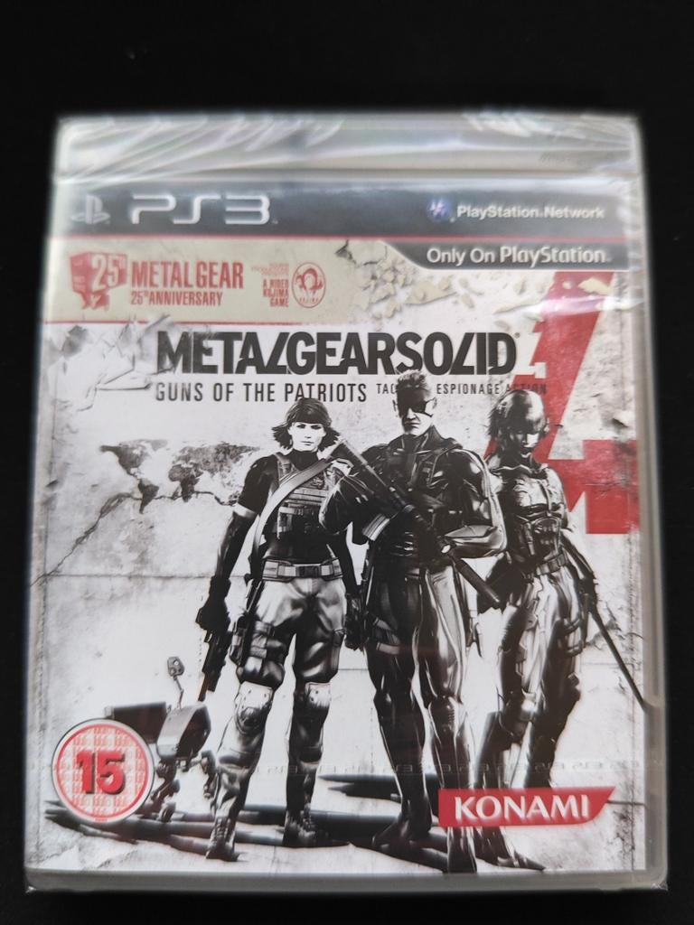 Metal Gear Solid 4: Guns of the Patriots PS3 (Nieuw/Geseald), Spelcomputers en Games, Games | Sony PlayStation 3, Shooter, 1 speler