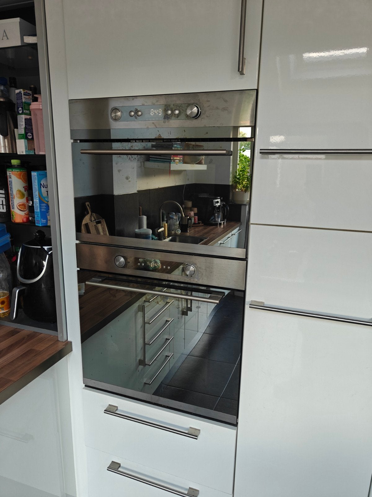 Ikea NUTID combimagnetron (bovenste), Witgoed en Apparatuur, Ophalen, Combimagnetron, Gebruikt, Inbouw
