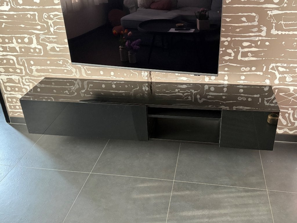 IKEA tvmeubel, Huis en Inrichting, Kasten | Televisiemeubels, Ophalen, Gebruikt, 150 tot 200 cm, Minder dan 100 cm