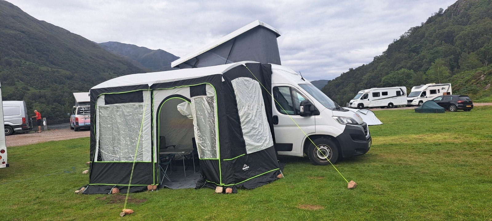 Obelink Rosario Deluxe voortent, Caravans en Kamperen, Ophalen of Verzenden, Gebruikt