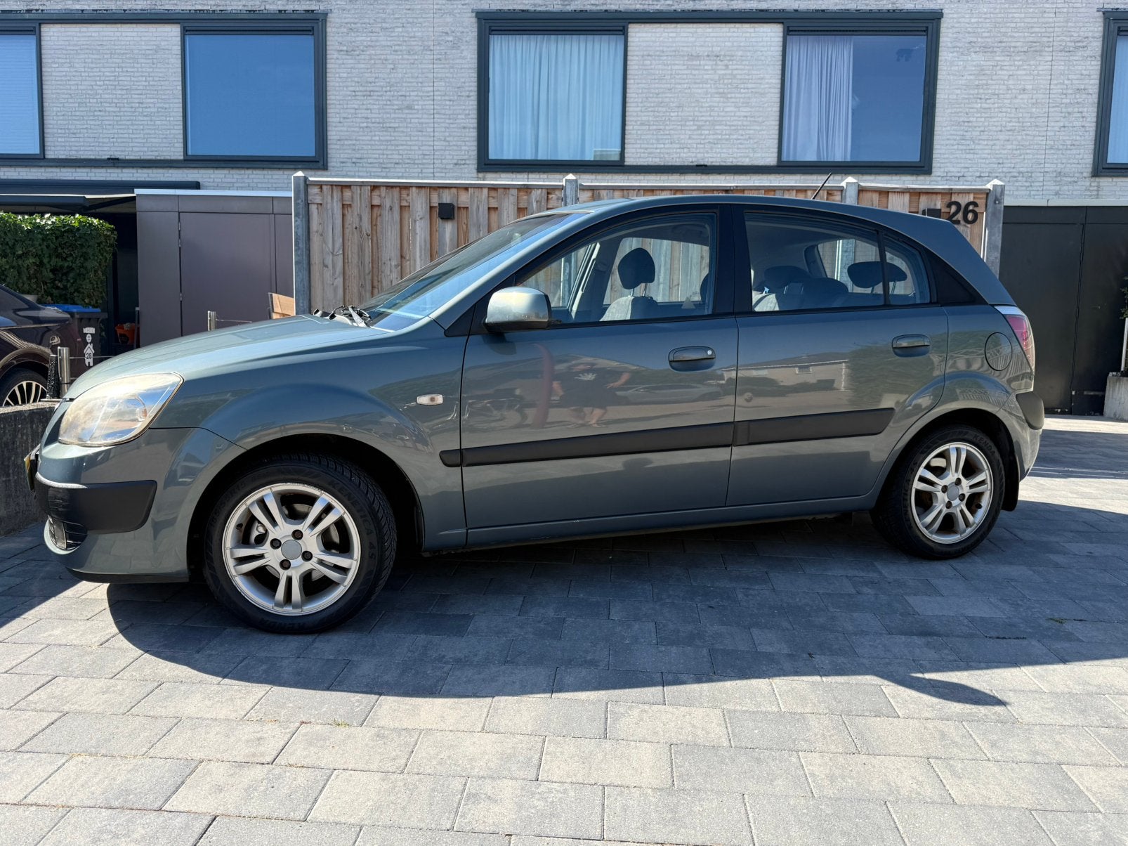Kia Rio 1.4 2007| Apk | NAP| 2e eigenaar| 5 deurs, Auto's, Voorwielaandrijving, Stof, 4 cilinders, 1054 kg