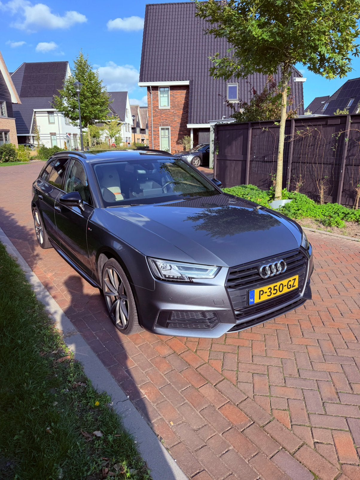Audi A4 2.0 TFSI 190pk S-Tronic S-Line Virtual-C Pano Leder, Auto's, 190 pk, 1984 cc, Stationwagon, 84 €/maand