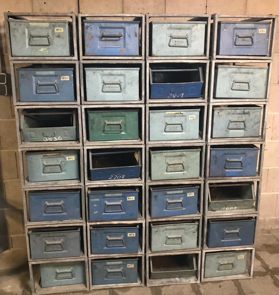 Vintage Industriële Ladenkast - Werkplaatskast - Magazijnkas, Ophalen