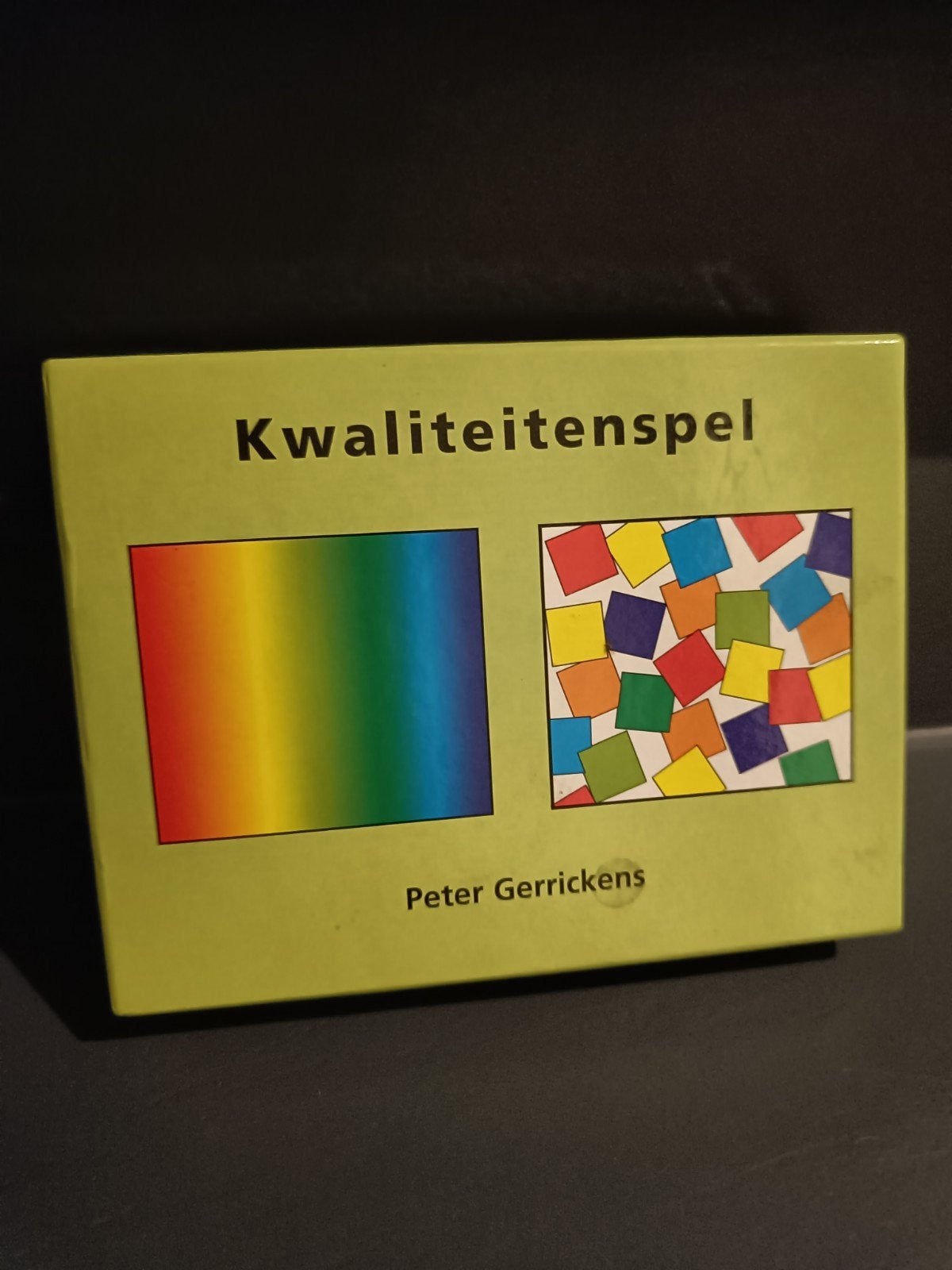 Kwaliteitenspel - Peter Gerrickens - Feedback Kwaliteiten, Een of twee spelers, Ophalen of Verzenden, Zo goed als nieuw, Peter Gerrickens