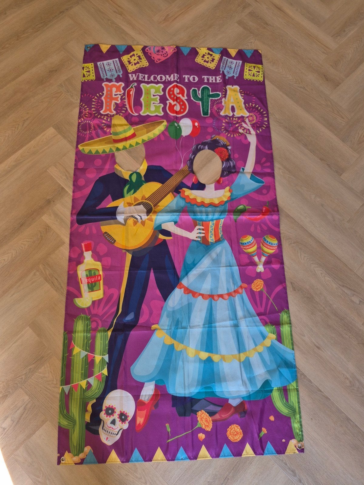 1 photobooth achtergrond Mexico, Spaans van 85x 178 cm

Zie, Hobby en Vrije tijd, Ophalen of Verzenden, Nieuw, Versiering, Carnaval