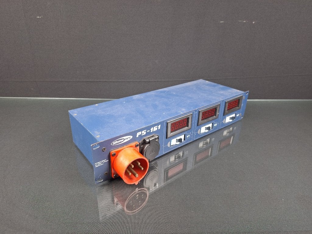 Showtec PS-161 3-Fase Stroomverdeler / Power Distributor, Muziek en Instrumenten, Licht en Laser, Gebruikt, Overige typen, Kleur