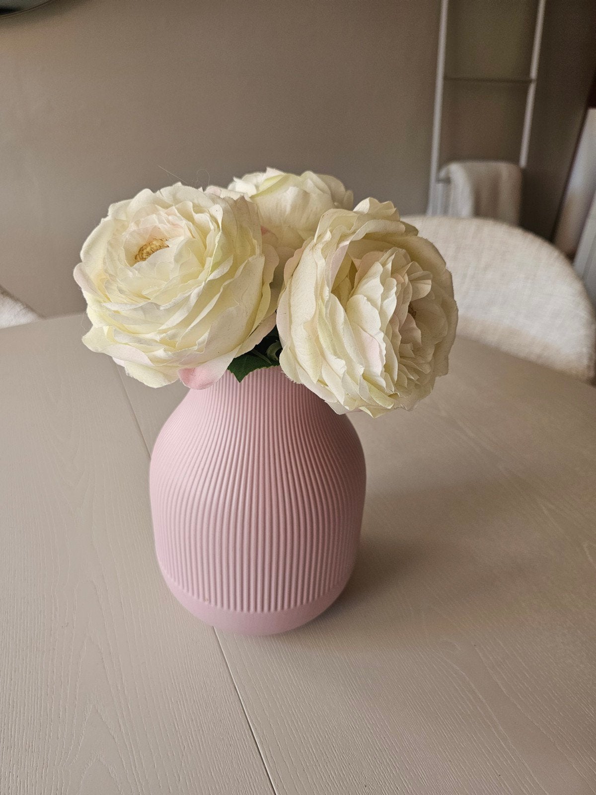 Mooie lichtroze IKEA vaas – exclusief bloemen, Ophalen
