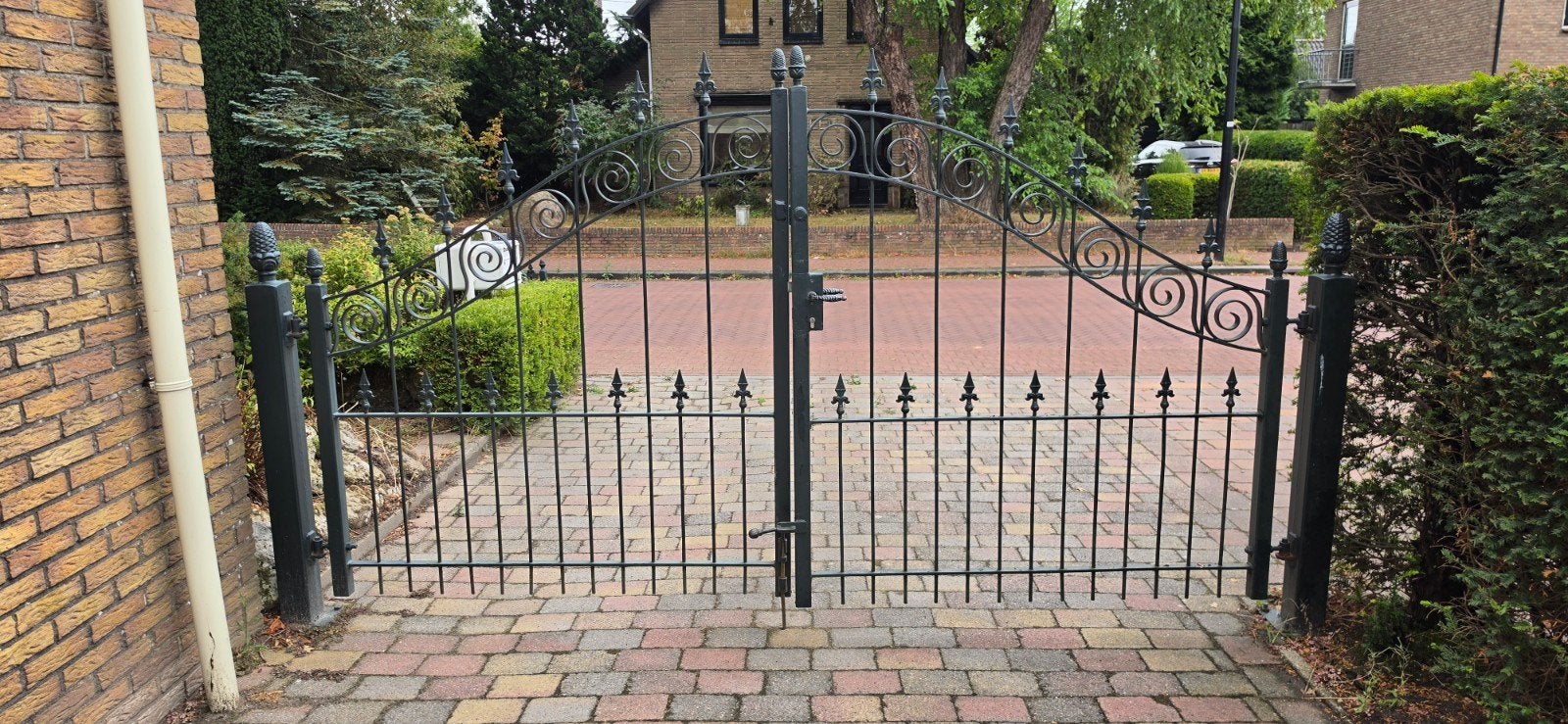 Sierhek Tuinhek met hoge poort, Ophalen, Met poort, Gebruikt, Sierhekwerk
