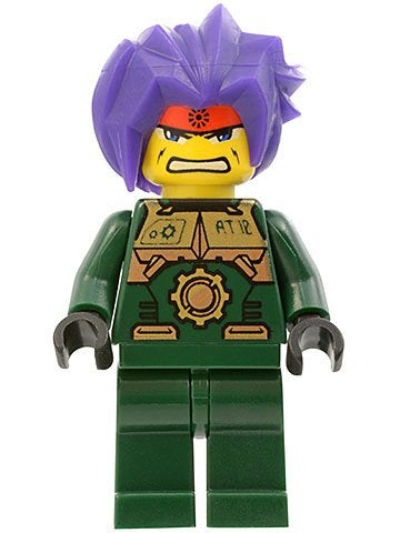 LEGO Exo-Force exf014 Ryo - Gold Armor, Gebruikt, Overige thema's, Lego, Ophalen of Verzenden