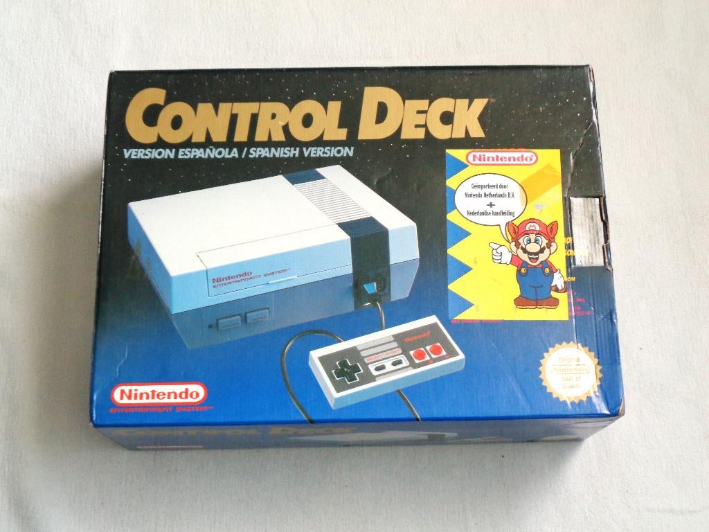 Nintendo Entertaimnent System Control deck + Super Mario 3, Spelcomputers en Games, Spelcomputers | Nintendo 64, Ophalen, Zo goed als nieuw