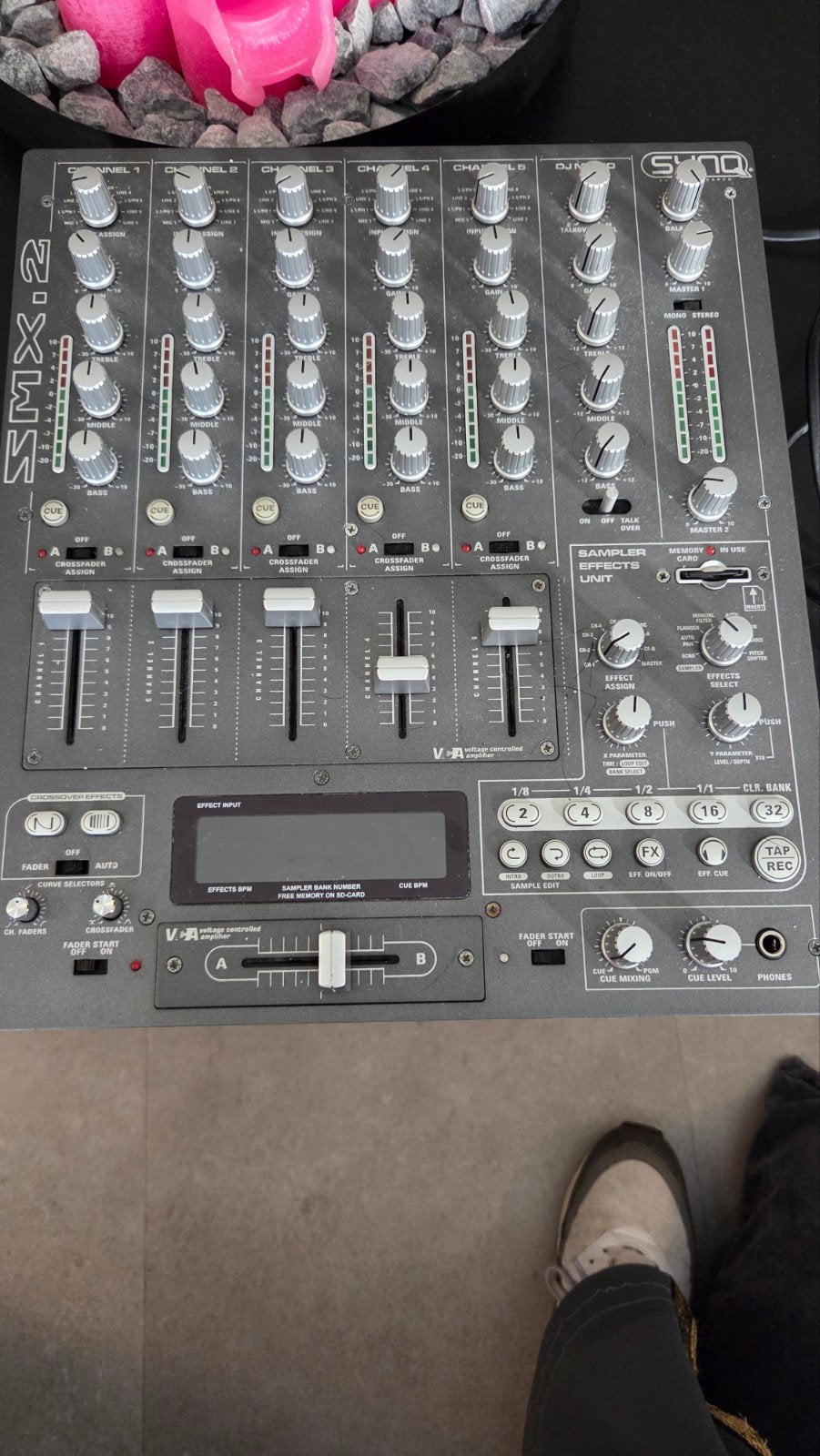 SYNQ Audio Research SMX.2 DJ Mixer, Ophalen, Gebruikt, Dj-set, Overige merken