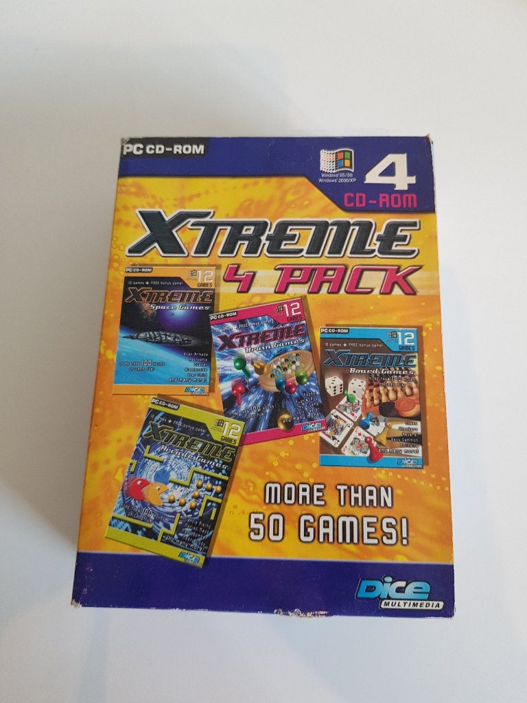 Xtreme 4 Pack  - Meer dan 50 spellen!, Verzenden, Overige genres, 1 speler, Zo goed als nieuw