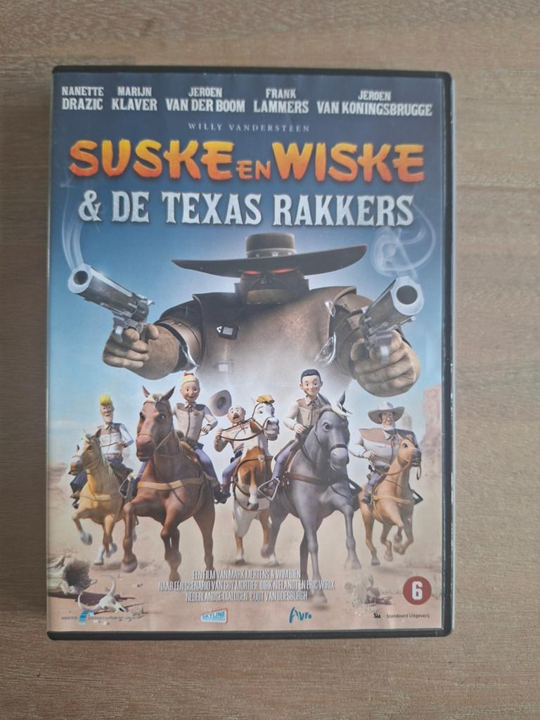 Suske en Wiske & De Texas Rakkers DVD, Cd's en Dvd's, Ophalen of Verzenden