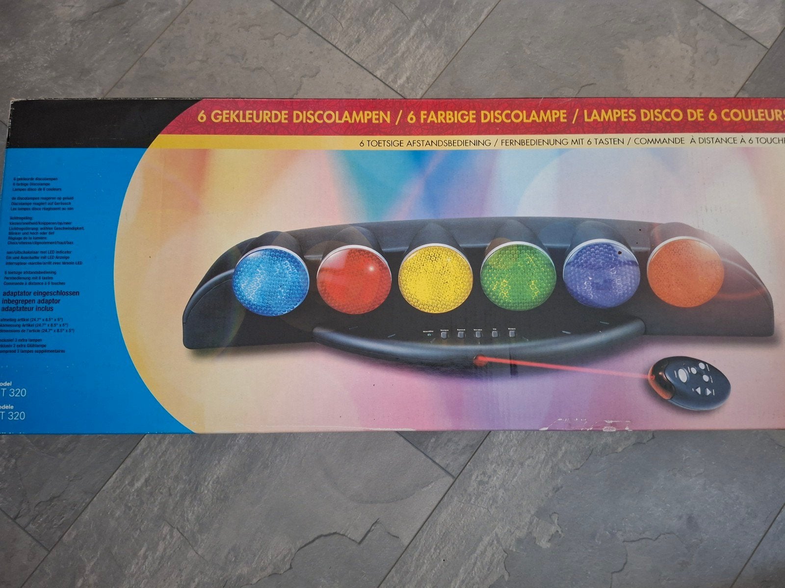 Discolamp met afstandsbediening en geluidsmodus, Muziek en Instrumenten, Licht en Laser, Ophalen of Verzenden, Zo goed als nieuw