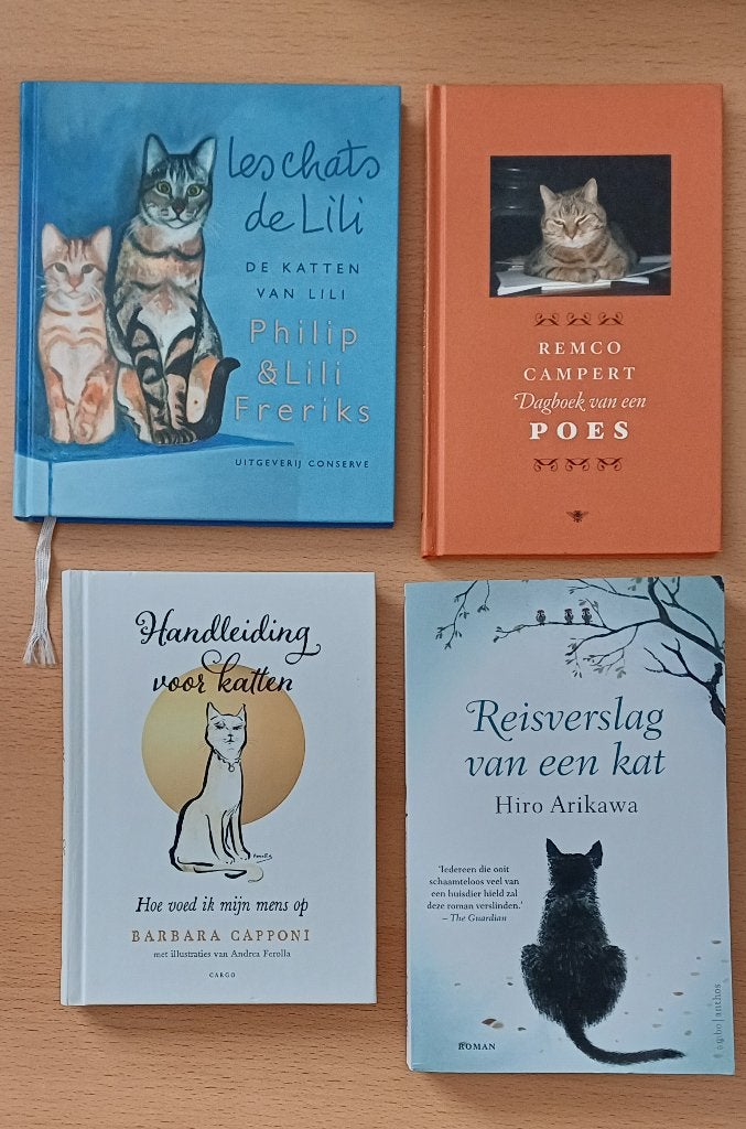 Hiro Arikawa Reisverslag van een kat + 3 andere kattenboeken, Boeken, Ophalen of Verzenden, Nieuw, Hiro Arikawa e.a., Nederland
