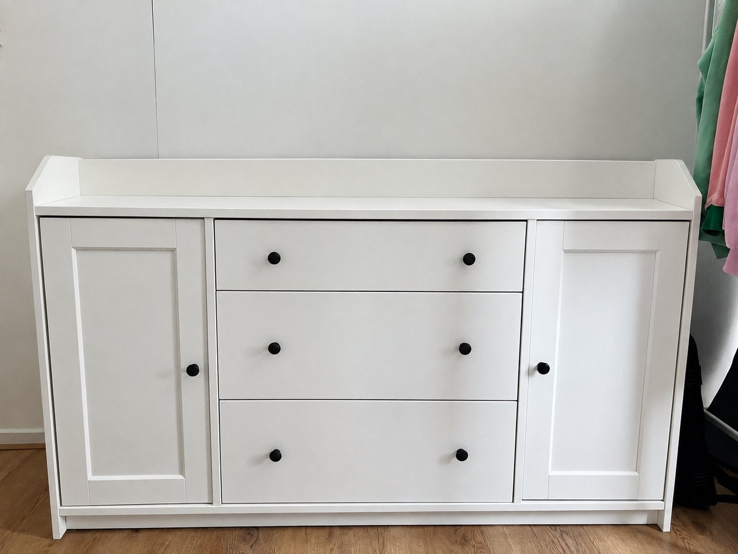 Ikea bureau/dressoir met lades en deuren, Huis en Inrichting, Ophalen, Gebruikt, 150 tot 200 cm, Met lade(s)