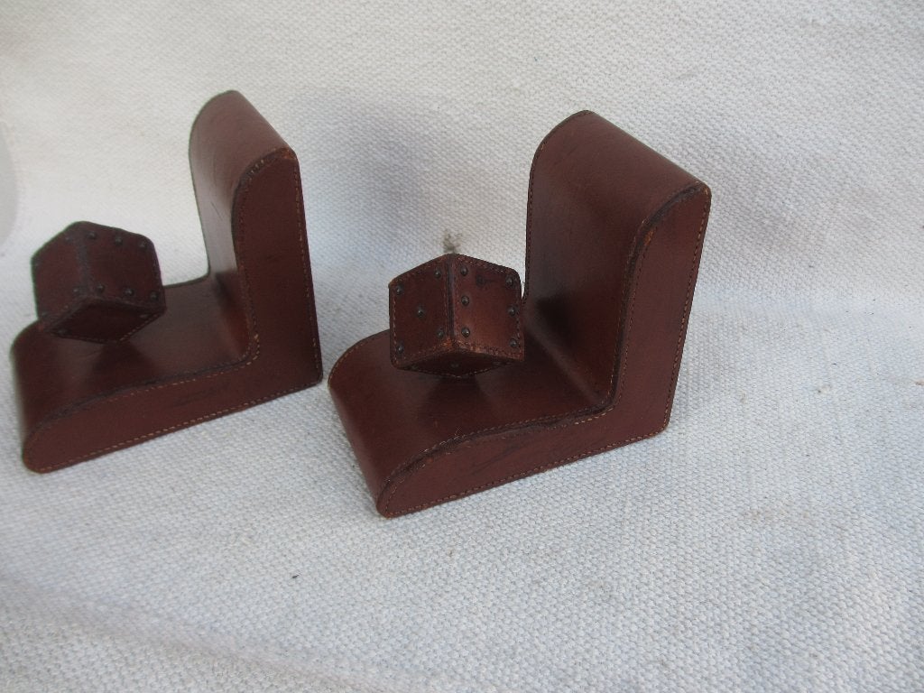 Jacques Adnet Boekensteunen,/ Bookends 1960s, Ophalen of Verzenden