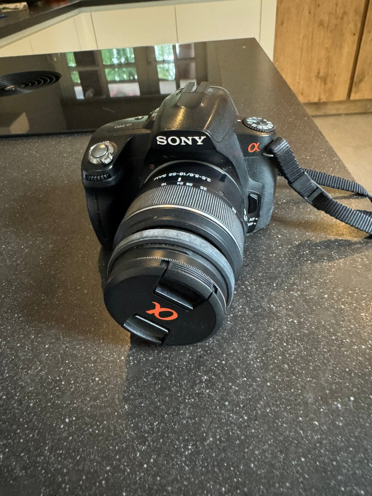 Sony a390 spiegelreflex camera, Gebruikt, Spiegelreflex, Sony, Geen optische zoom