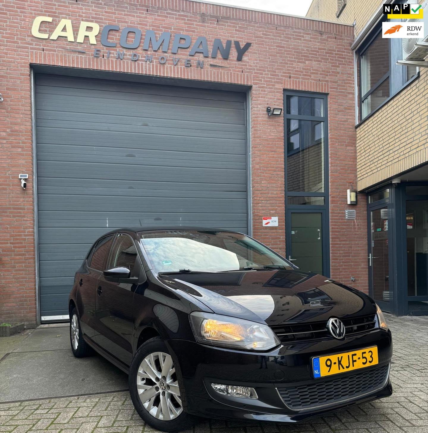 Volkswagen Polo 1.2 TSI BlueMotion Edition+ | Distributie vv, Auto's, Voorwielaandrijving, Euro 5, 4 cilinders, Zwart