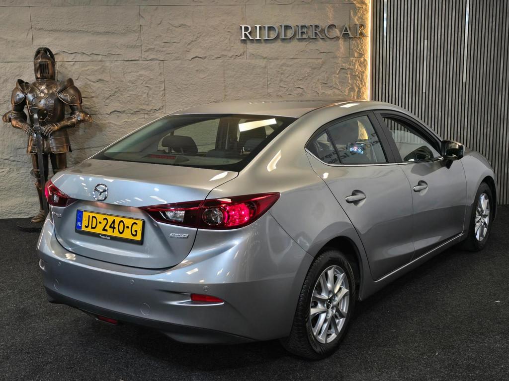 Mazda 3 2.0 TS|GARANTIE|AUTOMAAT|NAP|1E EIG|CRUISE|NAVI|BLUE, Auto's, 1998 cc, Gebruikt, Euro 6, 4 cilinders