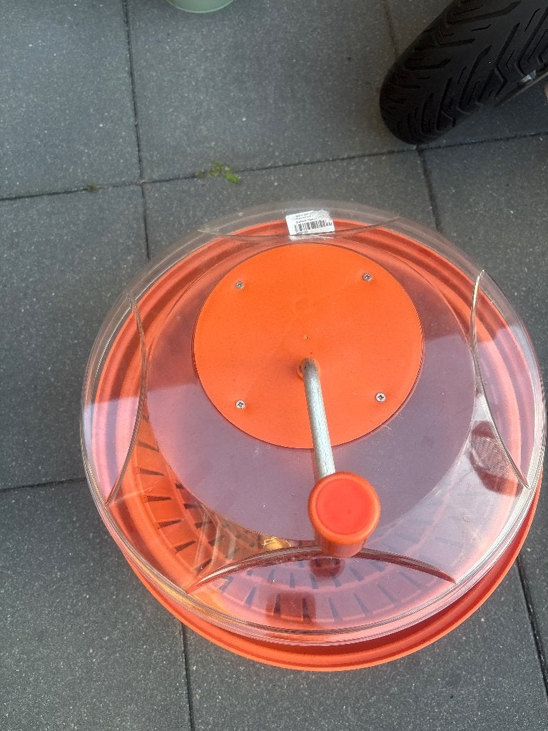 Oranje slacentrifuge - Handig en efficiënt, Kunststof, Ophalen of Verzenden, Overige merken, Oranje