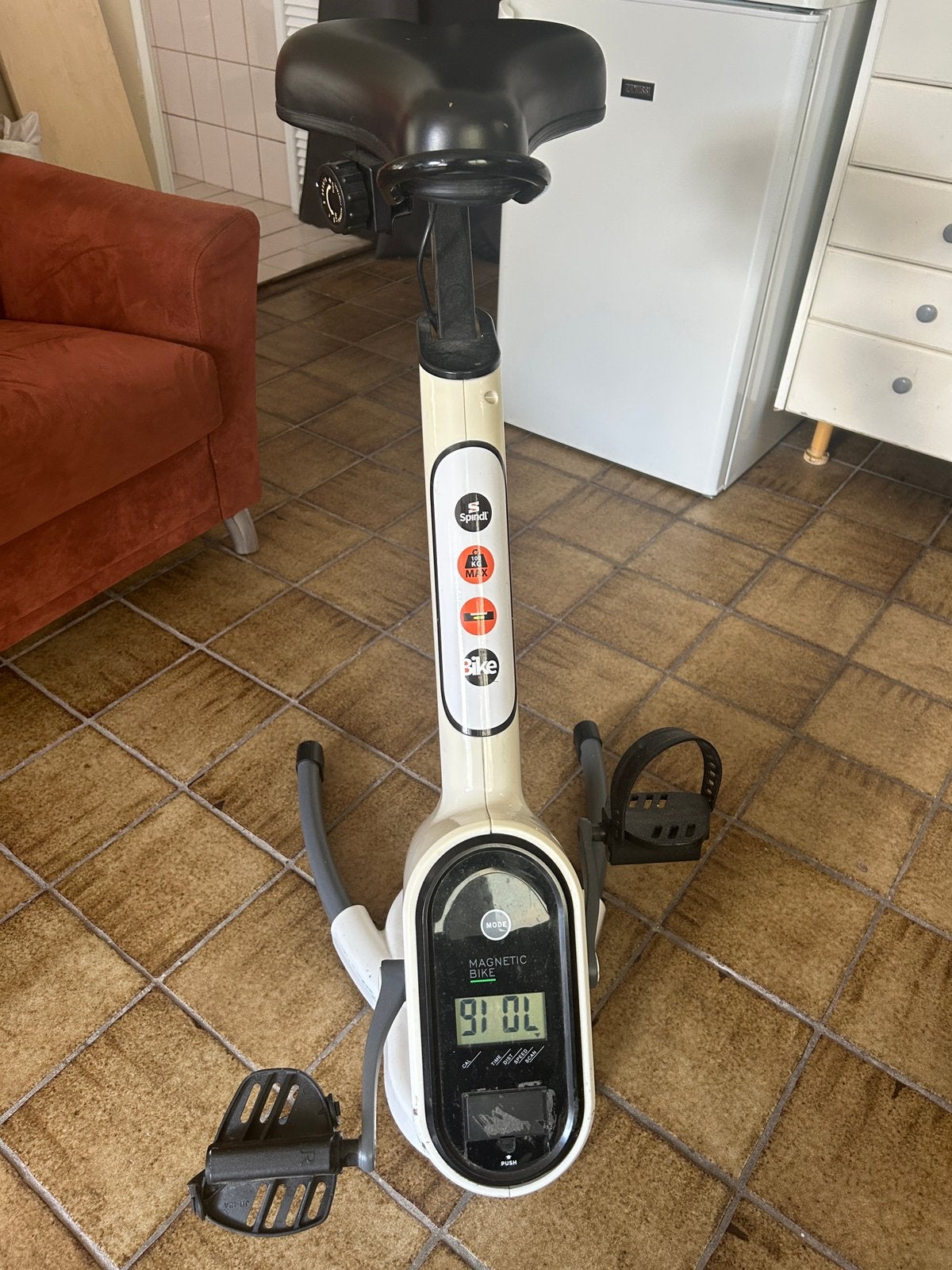 Spindl bike, Ophalen of Verzenden, Zo goed als nieuw, Benen, Hometrainer