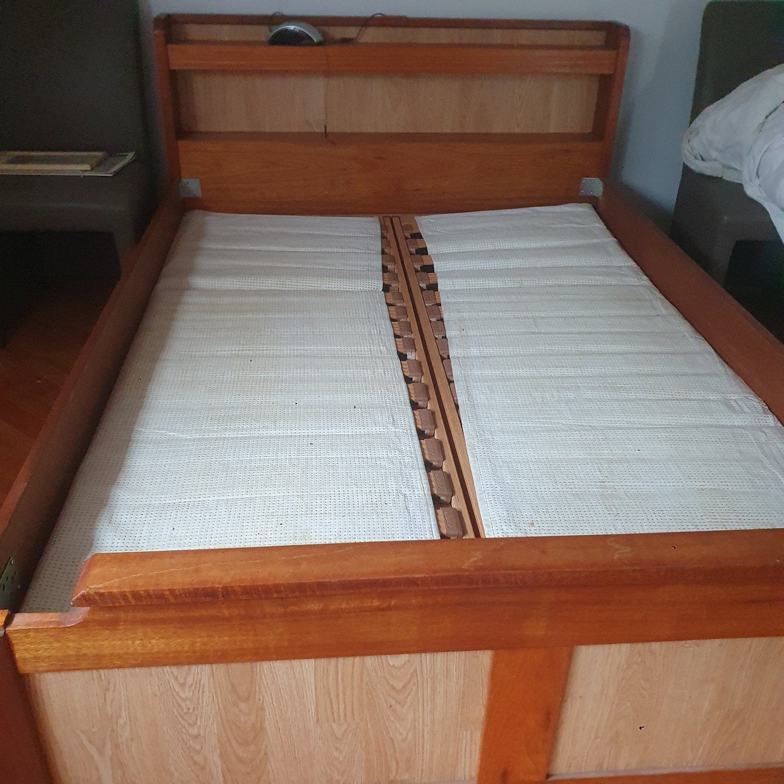 2 persoonsbed, Ophalen, Gebruikt, Tweepersoons, 140 cm