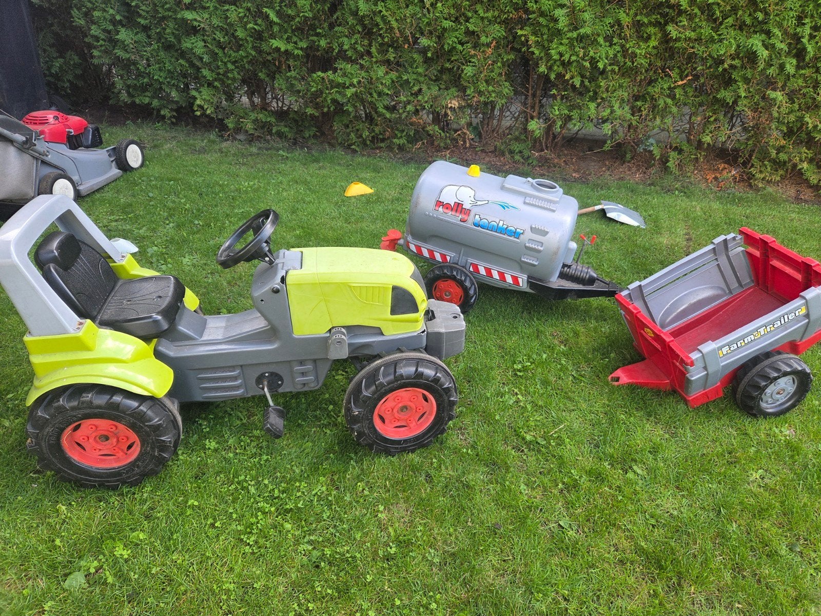 traptrekker met giertank en kar, Ophalen, Gebruikt, Overige merken, Met kar of aanhanger