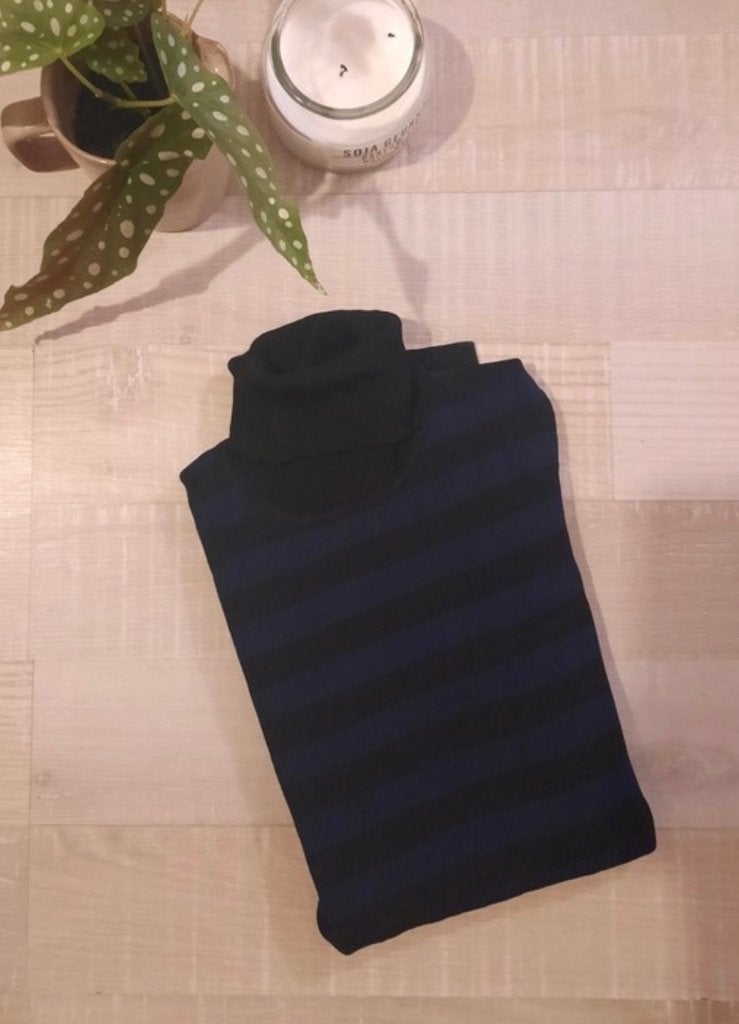Nikkie kol top blauw zwart, ZGAN maat 34, Blauw, Ophalen of Verzenden, Zo goed als nieuw, Nikkie
