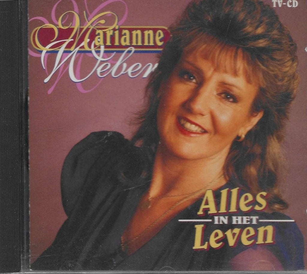 Cd  Marianne  Weber, Ophalen of Verzenden, Zo goed als nieuw