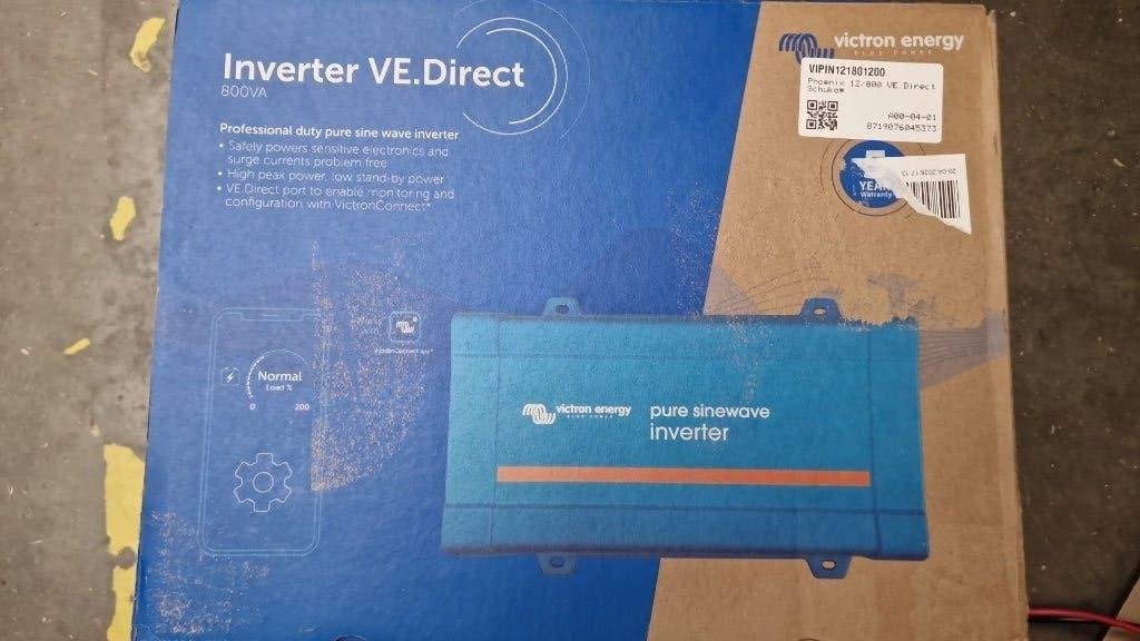 0073+0074+0075: Victron Phoenix VE.Direct 12/800 Omvormer, Watersport en Boten, Ophalen of Verzenden, Zo goed als nieuw, Motor en Techniek