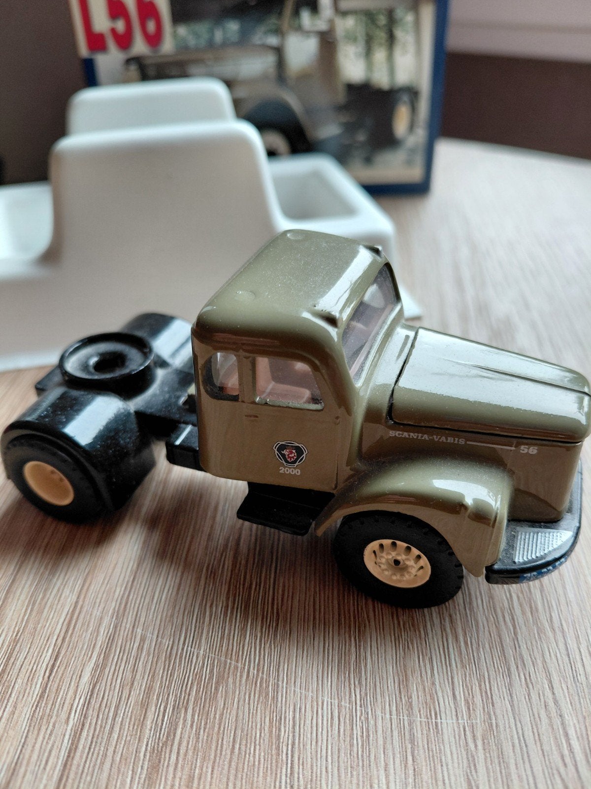 Scania Vabis L 56 schaalmodel - chassisnummer 200.001, Ophalen of Verzenden, Nieuw