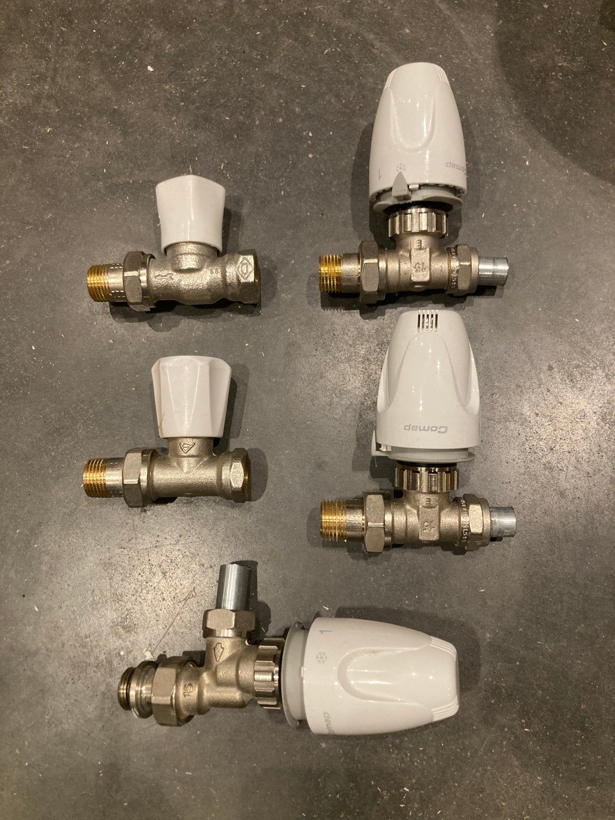 Comap Thermostaat- en Radiator kranen 1/2", Gebruikt, Minder dan 30 cm, Overige typen, Minder dan 60 cm