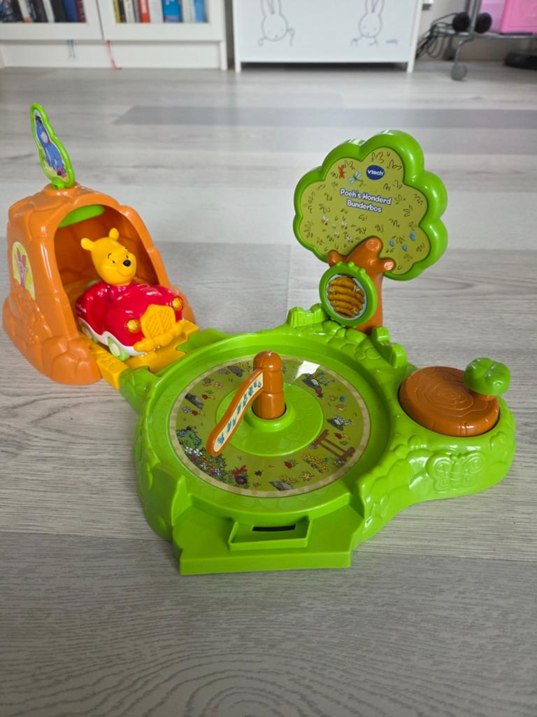 Vtech Toet Toet auto's Disney Winnie de Pooh set, Ophalen, Zo goed als nieuw, Jongen of Meisje